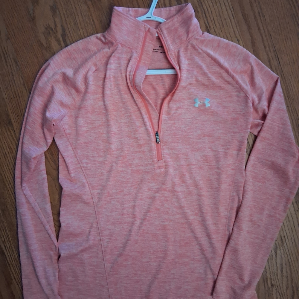 Under Armour Women's Coral Quarter-Zip Sweatshirt